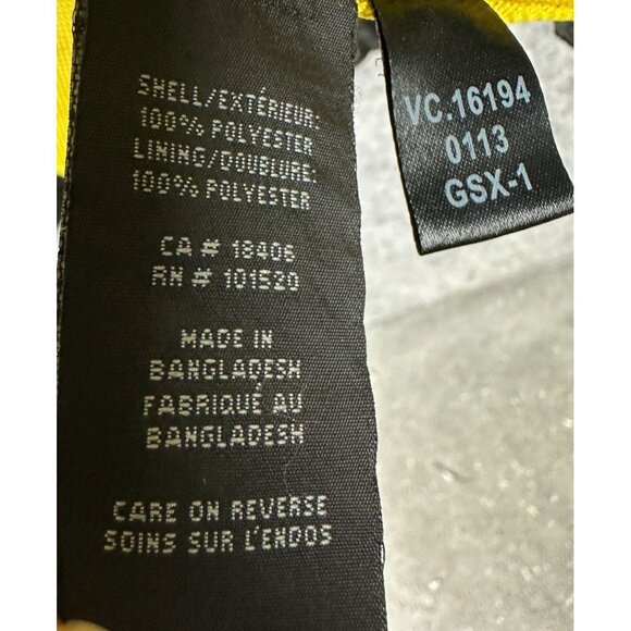 Stormtech Jacket Men's M Black Yellow Performance Apparel Windbreaker Strapped - Picture 15 of 16